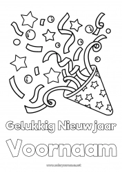 Gratis tekening Feest Hoed