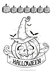 Gratis fargelegging Gresskar Halloween Påmelding 