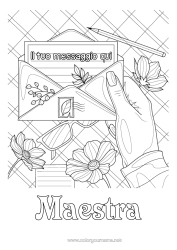 Colorazione gratuita Fiori Colorazioni complesse