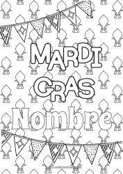 Dibujo libre Carnaval Martes de Carnaval