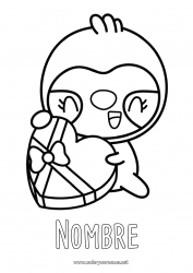 Dibujo libre Corazón Animales Chocolate Animales del bosque Ranura