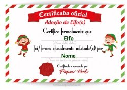 Desenho grátis Elfo de Natal Cartas de duendes travessos