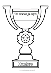 Dibujo libre Copa, trofeo, medalla Competitions and Rewards