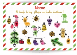 Free drawing Christmas elves Christmas Christmas Elf's Mission Letters from prankster elves Children's activities