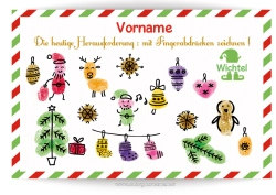 Kostenlose Malvorlage Weihnachtself Weihnachten Wichtel-Missionen Elfenstreiche-Briefe Kinderaktivitäten