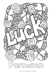 Gratis färgläggning Mandala Tur Klee