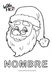 Dibujo libre Papá Noel Navidad