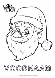 Gratis tekening Kerstman Kerstmis