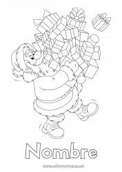 Dibujo libre Regalos Papá Noel Navidad