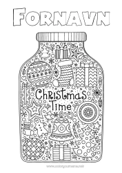 Gratis tegning Jul Julepynt