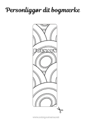 Gratis tegning Forår Påskeæg Påske Læseklip Zentangle Geometriske former