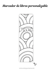 Colorear gratis Primavera Huevos de Pascua Pascua de Resurrección Marcador Zentangle Formas geométricas