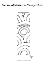 Kostenlose Zeichnung Frühling Ostereier Ostern Lesezeichen Zentangle Geometrische Formen