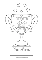 Dibujo libre Papá Copa, trofeo, medalla Competitions and Rewards