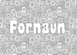 Gratis fargelegging Blomster Doodle Komplekse fargelegginger