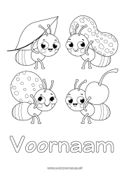 Gratis tekening Dier Mier Insecten