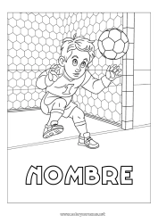 Dibujo libre Fútbol Sport Deportes en equipo Portero