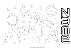 Free colouring Mistress/Master Thank you. Education professions