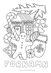 Gratis färgläggning Jul