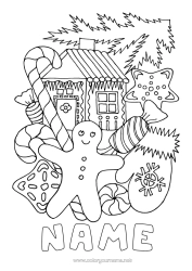 Free colouring Christmas