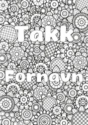 Gratis fargelegging Blomster Vår Dekorert navn Komplekse fargelegginger Zentangle