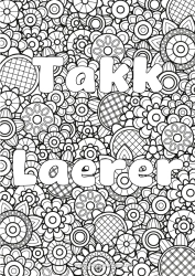 Gratis fargelegging Blomster Vår Dekorert navn Komplekse fargelegginger Zentangle