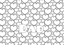 Child coloring page Heart Sister Decorated name Nanny Complex coloring pages Zentangle