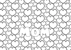 Child coloring page Heart Sister Decorated name Nanny Complex coloring pages Zentangle