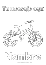 Dibujo libre Sport Vehículos Dibujos fáciles para colorear Bicicleta Vehículos de dos ruedas Otros vehículos