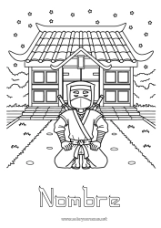 Dibujo libre Kimono Ninjas