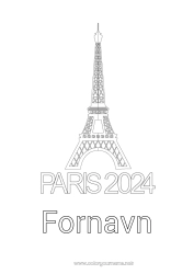 Farvelægningssiden tilpasning Sport Konkurrencer og priser Paris 2024 Olympiske Lege
