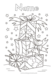 Free colouring Gifts Birthday Christmas
