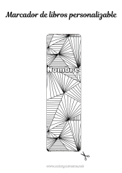 Dibujo libre Marcador Zentangle Formas geométricas