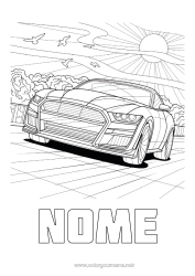 Desenho grátis Veículos Carro Carro de corrida Colorações Complexas Voitures, vans et camping-cars Véhicules de course et circuits