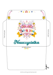 Kolorowanka dla dziecka Serce Lato Koperta Wielkie serce Niania Trener, coach Dziękuję Zawody i nagrody Koperta do druku
