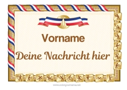 Kostenlose Zeichnung Fußball Sport Pokal, Trophäe, Medaille Rennen Champion Volleyball Mannschaftssportarten Wassersport Gymnastik Künstlerischer Sport Tennis Schlägersportarten Kampfsportarten Wettbewerbe und Belohnungen Andere Sportarten Tischtennis Badminton Handball Reiten Boxen Schwimmen Olympische Spiele Golf Urkunde Gold Erster Platz - Sieger
