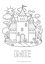 Rysunek za darmo Zamek