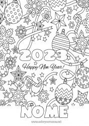 Disegno gratuito 2023 Buon Anno