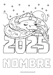 Dibujo libre Feliz año Año Nuevo chino Serpiente Reptiles 2025