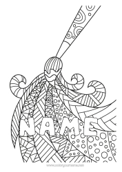 Colouring to customise Art Brush Zentangle Painting Notebook Cover