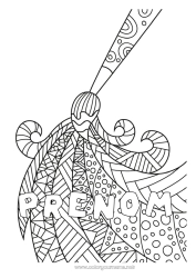 Dessin gratuit Art Pinceau Zentangle Peinture Couverture de cahier