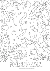 Gratis farvelægning 2023 Godt nytår