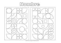 Dibujo libre Actividades para niños Matemáticas Formas geométricas Círculo, redondo