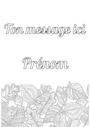 Coloriage gratuit Automne Feuilles Zentangle
