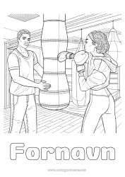 Gratis fargelegging Sport Komplekse fargelegginger Kampsport Boksing