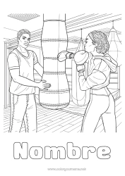 Dibujo libre Sport Dibujos complejos para colorear Deportes de combate Boxeo