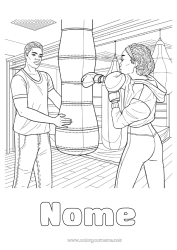 Colorazione gratuita Sport Colorazioni complesse Sport di combattimento Boxe
