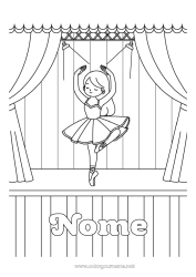 Desenho grátis Esporte Dança Sports artistiques Profissões Artísticas Ballet
