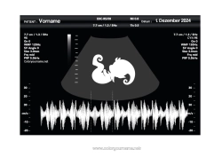 Kostenlose Malvorlage Weihnachtself Elfenstreiche-Briefe Baby Elf Ankunftsbrief Weihnachts-Elfenbaby
