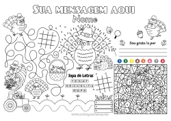 Desenho grátis Abóbora Dia de Ação de Graças Peru Outono Colorir por números Atividades para Crianças Ligando os Pontos Ache e Encontre Animais de fazenda Labirinto Festa da Colheita Jogo americano para imprimir Ligue os Números